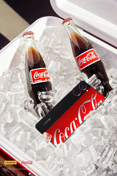 «Кокафон» выходит уже на следующей неделе. Новые изображения Realme 10 Pro 5G Coca-Cola Edition за несколько дней до премьеры