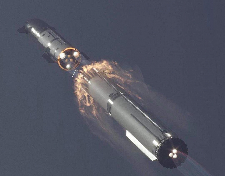 «Самая мощная в мире ракета-носитель, оснащенная 33 двигателями Raptor, стартует со Звездной базы», — SpaceX показала качественные фото и видео запуска