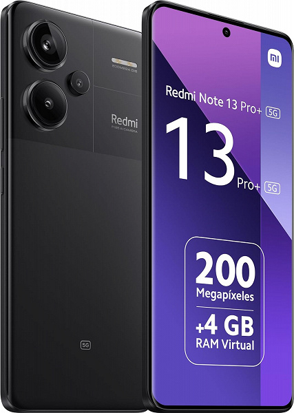«Народные» 200 Мп, AMOLED на 120 Гц и 120 Вт. Xiaomi предложит Redmi Note 13 Pro+ в Европе всего за 449 евро