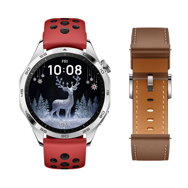 AMOLED, SpO2, 5 ATM, NFC и более 100 режимов тренировок. Huawei выпустила рождественские Watch GT4 в Европе — в женском и мужском вариантах
