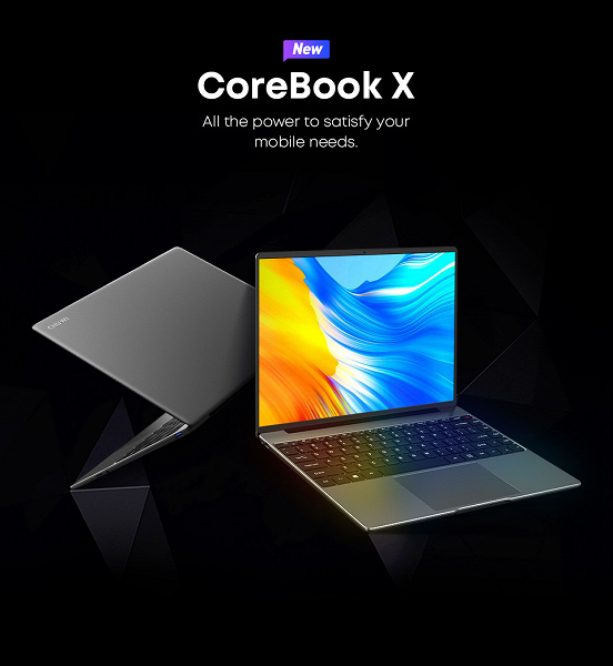 Представлен доступный ноутбук Chuwi CoreBook X 2023 с 16 ГБ ОЗУ и 8 часами работы без подзарядки