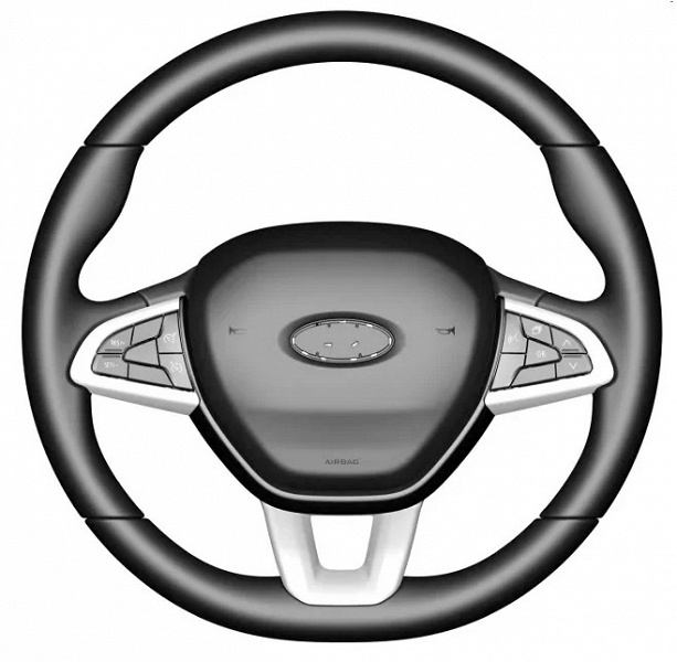 Деталь интерьера совершенно новой Lada Granta 2024 показали на новых фото. На этот раз АвтоВАЗ запатентовал руль