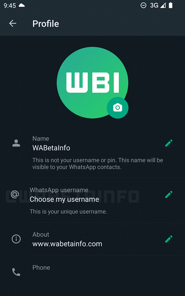 Не обязательно знать номер телефона: WhatsApp готовится к запуску имён пользователей