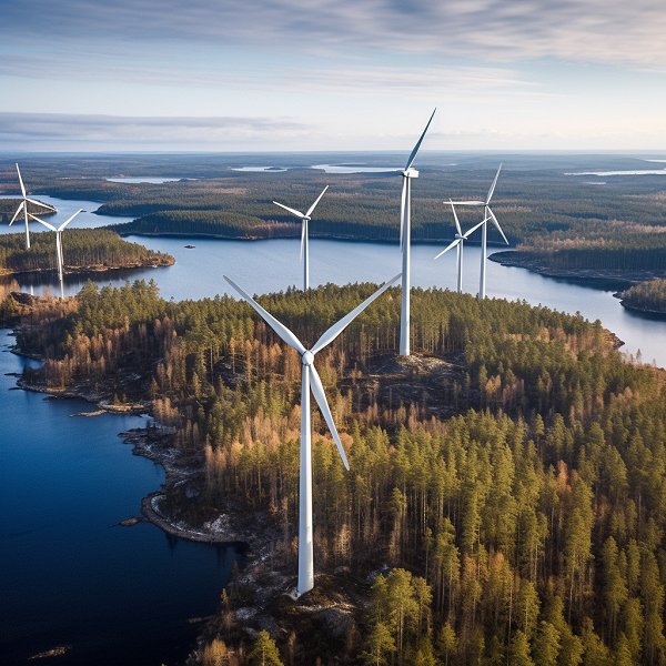 Цены на электроэнергию в Финляндии упали ниже нуля