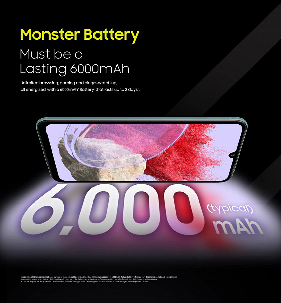 Новый монстр автономности Samsung будет монстром во всём. Компания рекламирует Galaxy M34 с огромным аккумулятором