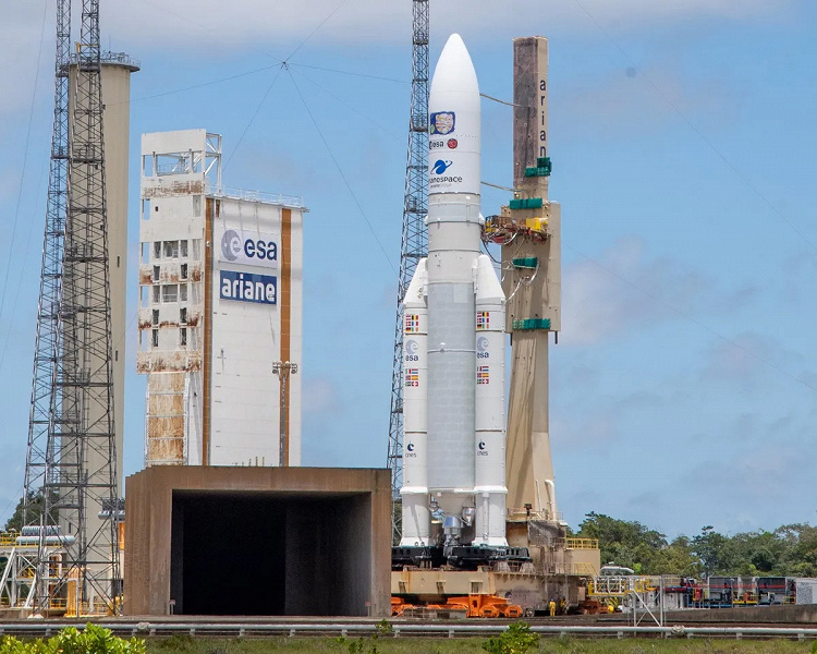 5 июля европейская ракета Ariane 5 отправится в свой последний полет. Она выведет на орбиту немецкий спутник связи и французский военный спутник