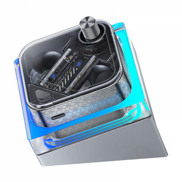 Представлены «кибернаушники» RedMagic Cyberbuds Dao TWS с активным шумоподавлением и игровыми режимами