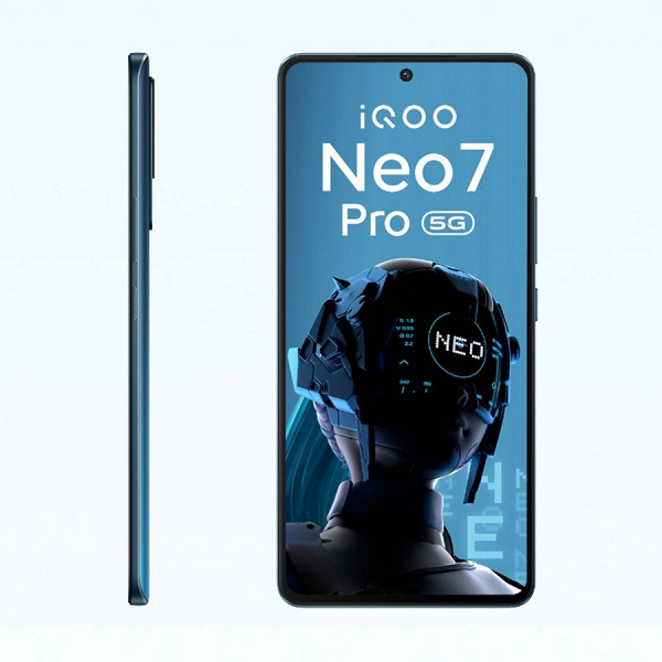 Маломерцающий экран, 120-ваттная зарядка и цена от 425 долларов. Представлен смартфон iQOO Neo 7 Pro