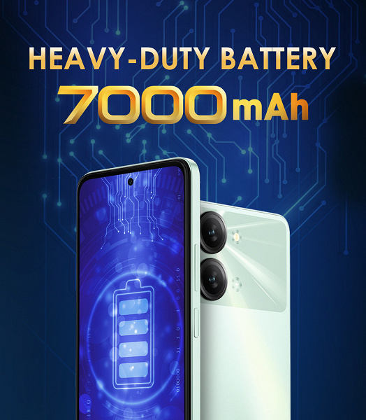 7000 мА&bull;ч и огромный 90-герцевый экран при цене менее 100 долларов. В продажу готовится выйти Itel P40+