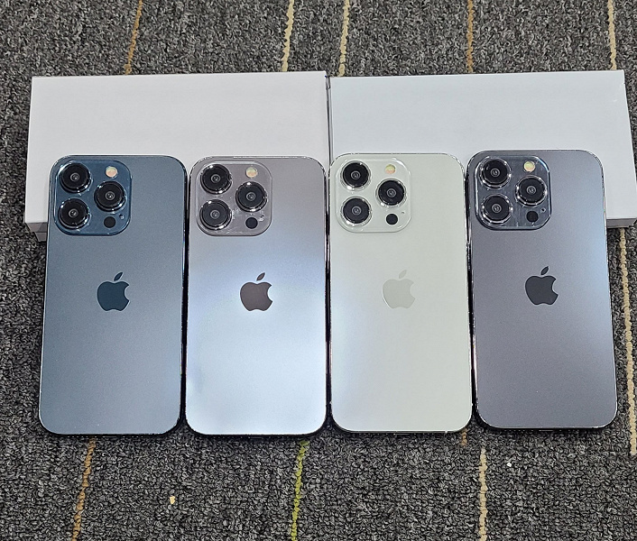 Точные макеты iPhone 15 и iPhone 15 Pro во всех цветах показали на живых фото