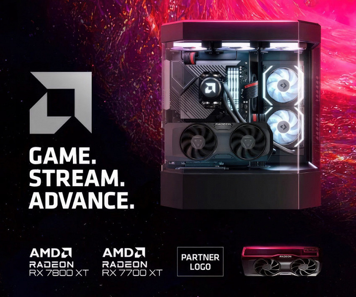 Новые видеокарты AMD будут настолько прожорливыми? Компания опубликовала изображения Radeon RX 7700 XT и RX 7800 XT, и обе оснащены двумя восьмиконтактными разъёмами питания