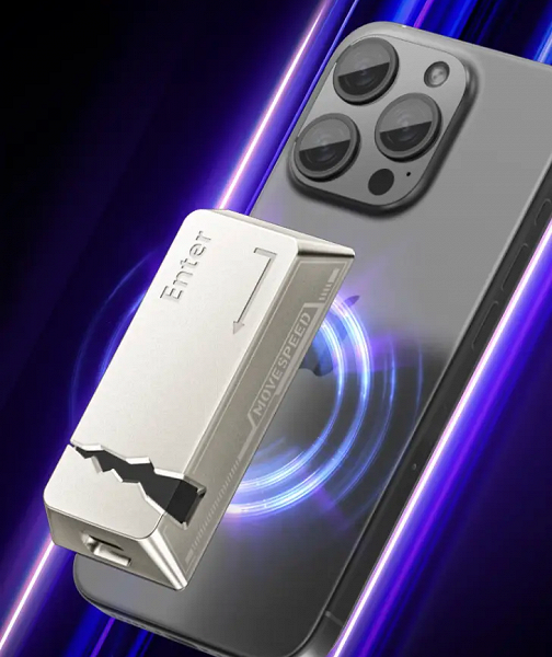 Представлен необычный магнитный мобильный твердотельный накопитель в форме кнопки Enter с поддержкой записи видео 4K HDR ProRes