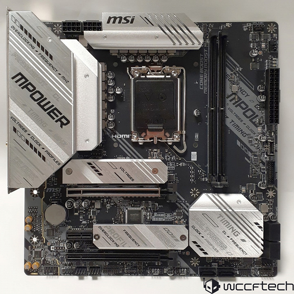 After 7 years MSI remembered about overclocker motherboards MPower. Presented inexpensive MSI Z790MPower with support for memory modules DDR5-8000+