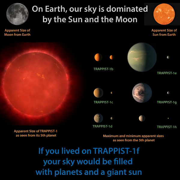 Все планеты в системе Trappist-1, скорее всего, лишены и атмосферы, и жизни