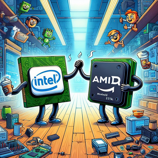 Intel заявила, что хочет производить чипы для AMD. И для всех остальных, кто только пожелает