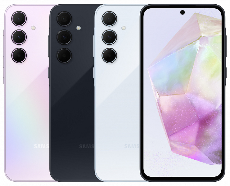 Latest Samsung Galaxy A55 and Galaxy A35 pose in quality renders from reliable source