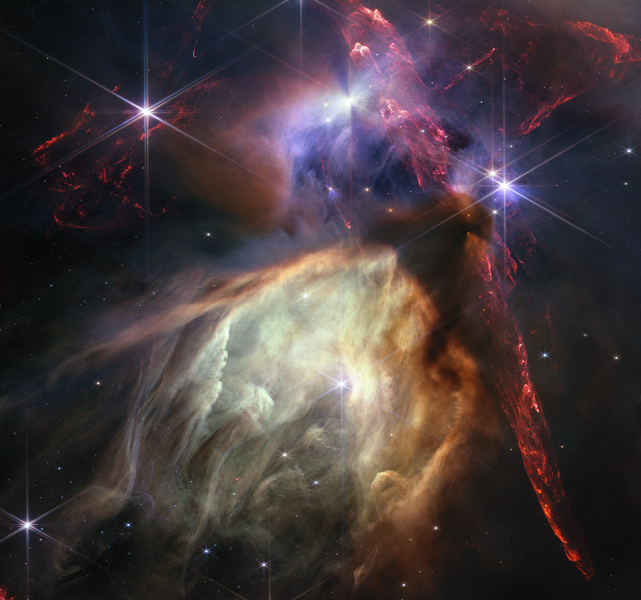 Юные звёзды «чихают», распространяя газ и пыль, из которых рождаются планеты