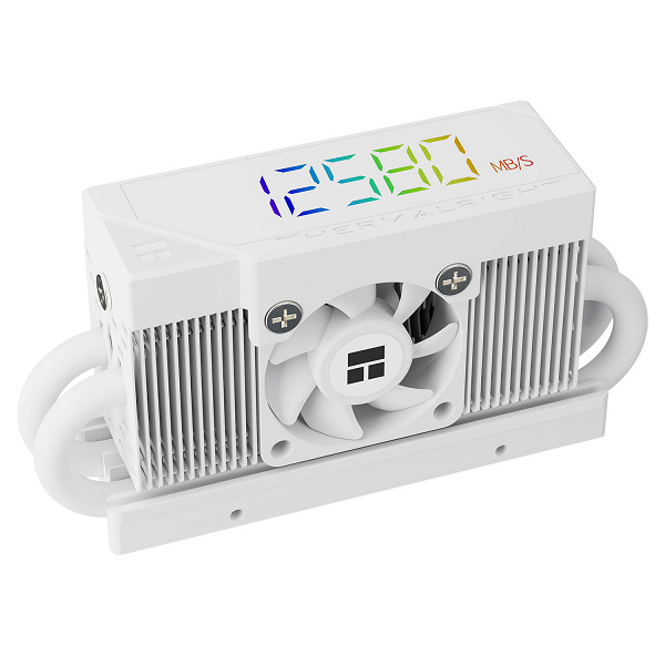 Они добавили экран даже кулеру для SSD. Представлен Thermalright HR-10 2280 PRO Digital 