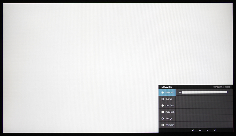 IPS-монитор Xiaomi Mi Desktop Monitor 1A 23.8”: визуально безрамочный экран, разрешение Full HD, единственный вход