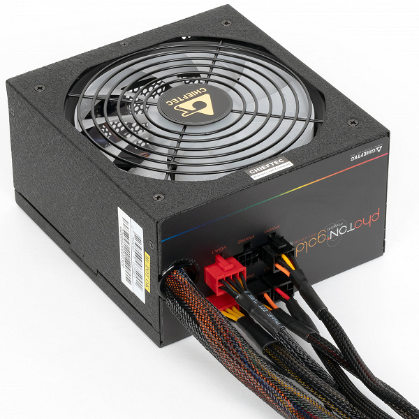 Блок питания Chieftec Photon Gold 750W: ARGB-подсветка и высокий уровень шума при нагрузке выше 500 Вт