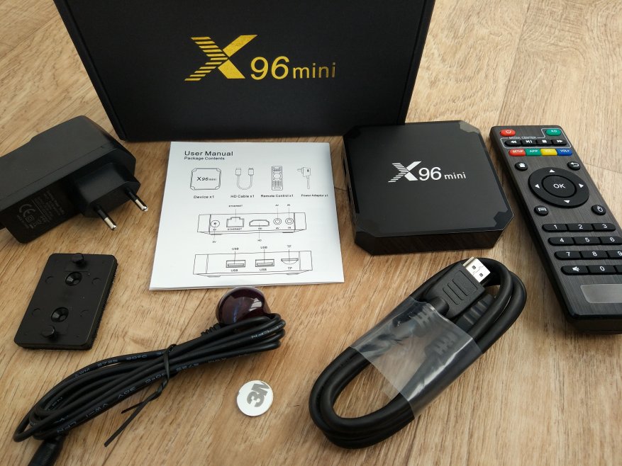 TomTop: Tv box X96 mini на Amlogic S905W обзор и сравнение с приставками на RK3328