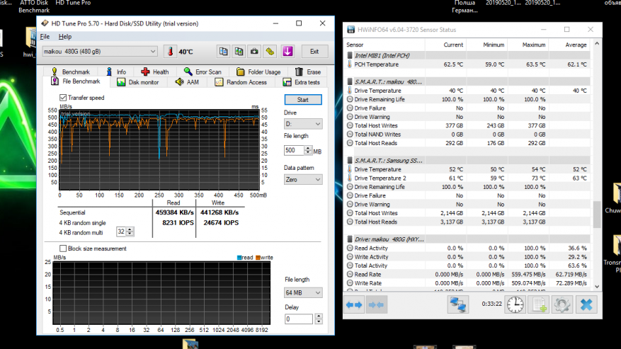 Maikou 480 ГБ SSD накопитель - обзор и тестирование