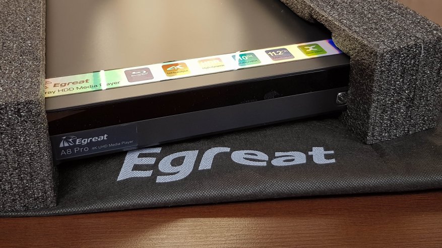 Egreat A8 Pro: обзор медиаплеера с HDD и Blu-ray