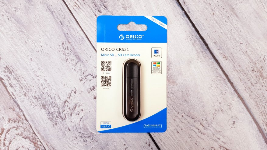 Обзор Orico CRS21 кардридер USB 3.0