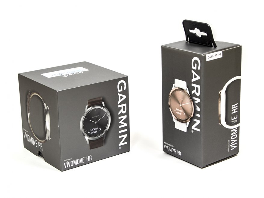 garmin vivomove HR в коробке