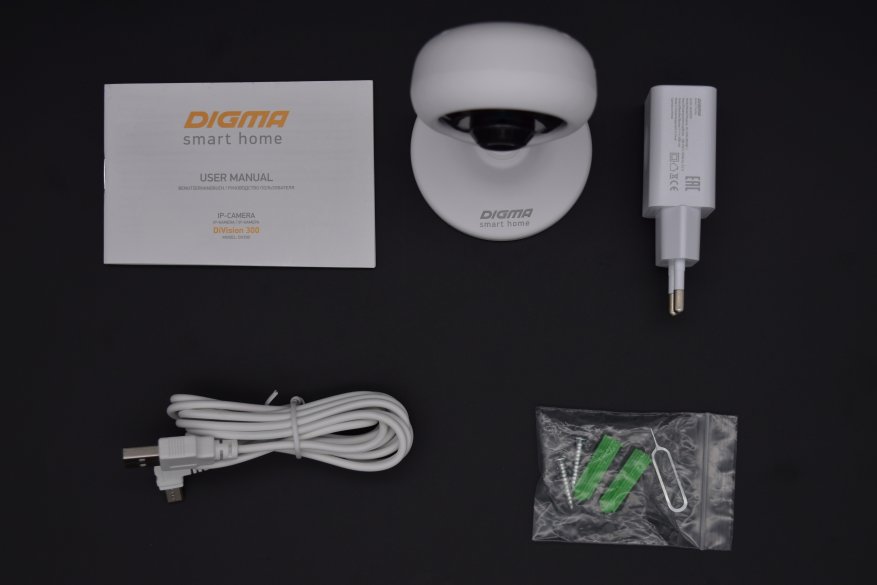 Digma IP камера DiVision 401 Smart Home - "Умная IP камера DiVision от Digma - к