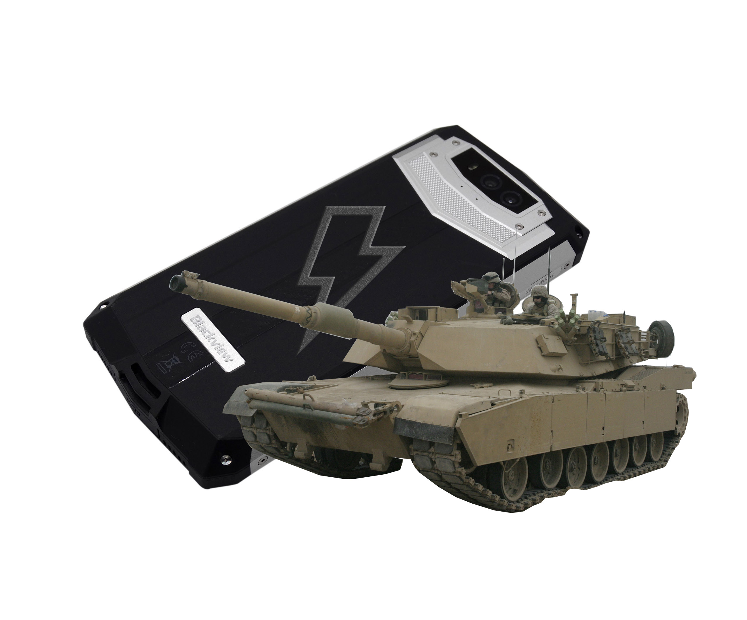 مراجعة الهاتف الذكي Blackview BV9100: "دبابة" مع بطارية 13000 مللي أمبير و NFC 85