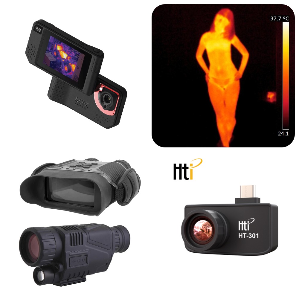 أجهزة الرؤية الليلية وأجهزة التصوير الحراري للفحص. الخيارات الأكثر بأسعار معقولة. 27
