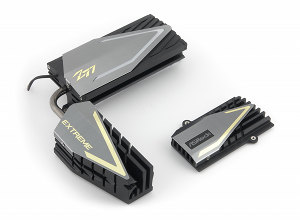 Радиаторы материнской платы ASRock Z77 Extreme9