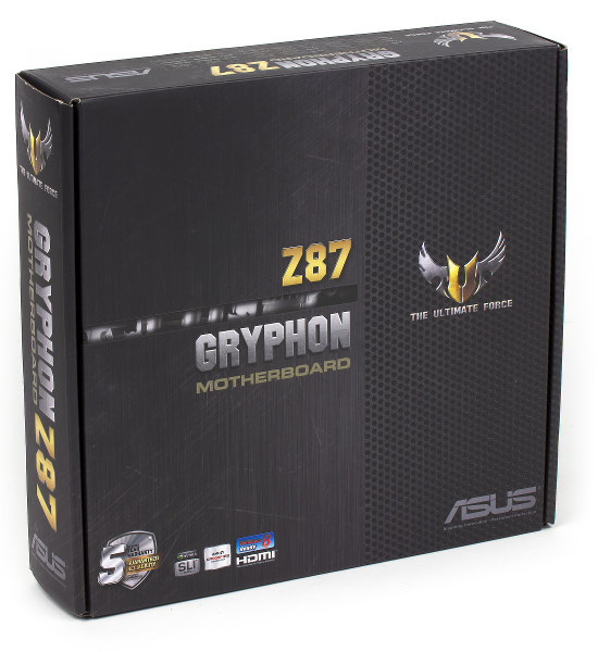 Упаковка материнской платы ASUS Gryphon Z87