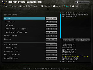 BIOS материнской платы ASUS Gryphon Z87