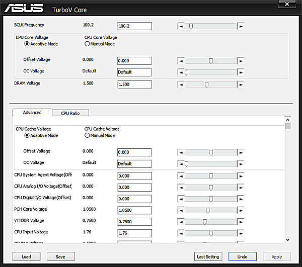 Утилита TurboV