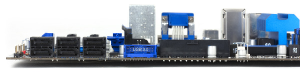 Внешний вид материнской платы MSI H87M-G43