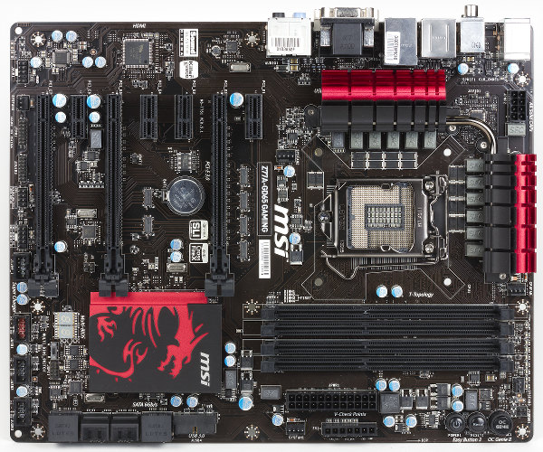 Внешний вид материнской платы MSI Z77A-GD65 Gaming