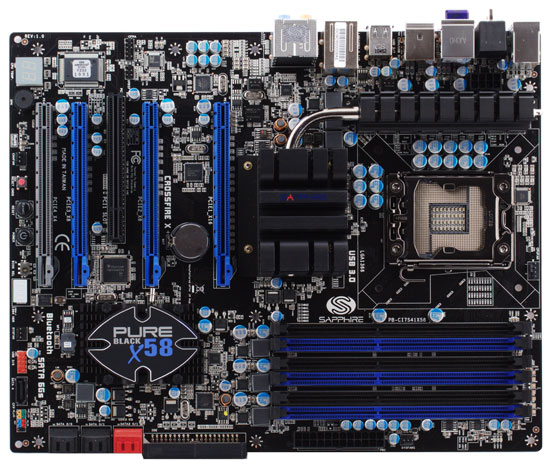 Системная плата Sapphire Pure Black X58