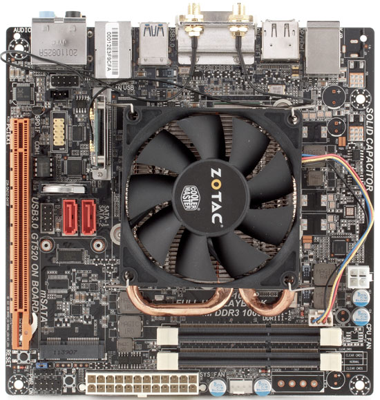 Системная плата Zotac D2700-ITX WiFi Supreme