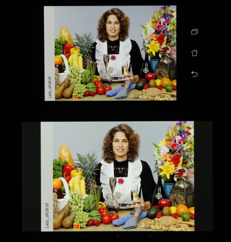 Обзор смартфона Asus Fonepad Note 6. Тестирование дисплея