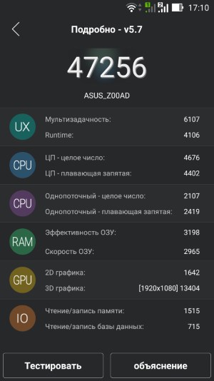 Операционная система Asus Zenfone 2 ZE551ML