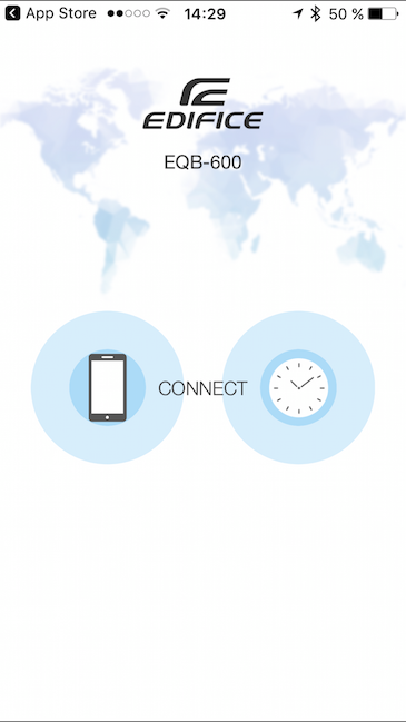 Скриншот приложения Casio Watch+