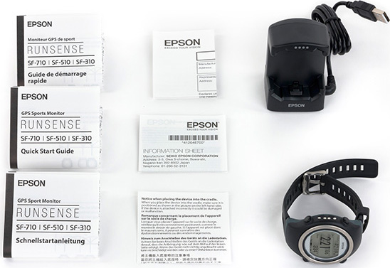 умные часы Epson SF-510F с GPS