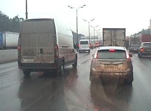 медленное движение по МКАД