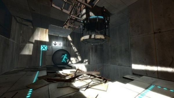 Скриншот демо-сцены Valve The Lab