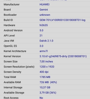 Производительность Huawei Mediapad X2