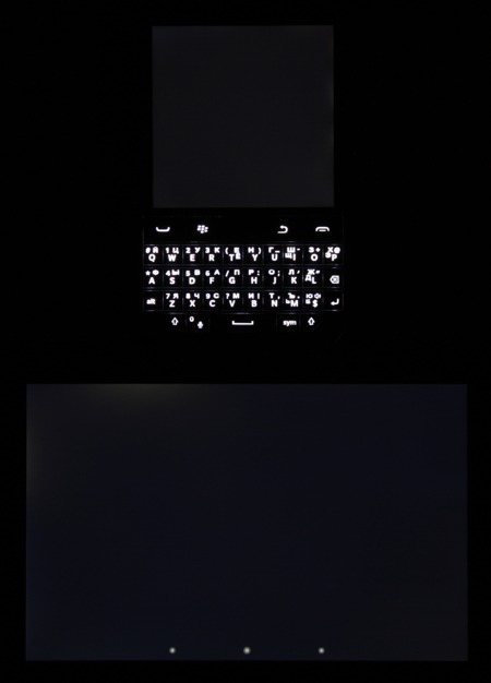 Обзор смартфона BlackBerry Classic. Тестирование дисплея
