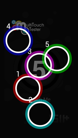 Обзор DNS SI4301. Скриншоты. Тест сенсорного экрана