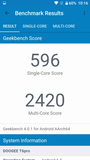 Смартфон Doogee T6 Pro